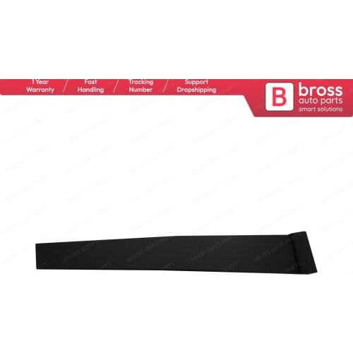 Bross BDP873 Rear LEFT Door Pillar Frame Trim Moulding 2S61A25459AN, 1473676 With Sponge and Snap Ring Clips for Ford Fiesta MK5