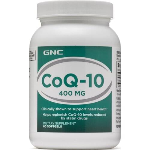COQ-10 400 MG 60 Softgels Coenzyme Q-10 (Natural) ,support heart health, support a healthy cardiovascular system