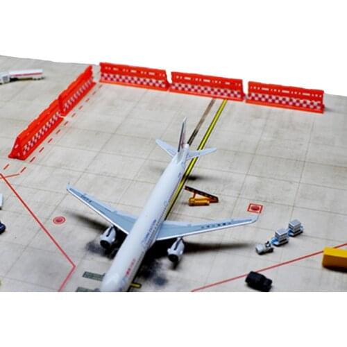 1:400 Airport Facility Model Passenger Aircraft Deflector Plane Wake Device Airfield Accessories Airdrome Scene Simulation Parts