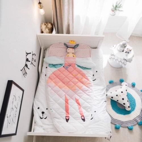 150cm Kids Sleeping Bag Mermaid Tail Shark Crocodile Astronaut Baby Blanket Kids Room Bedding set Photography Props Blankets