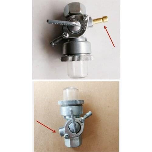 G100 FUEL VALVE TWIN NOZZLE FEMALE THREAD FOR HONDA GK/G150 G200 G300 G400 ED1000 EG1000 E/ES4500 F500 SHUTOFF PETCOCK COCK TAP