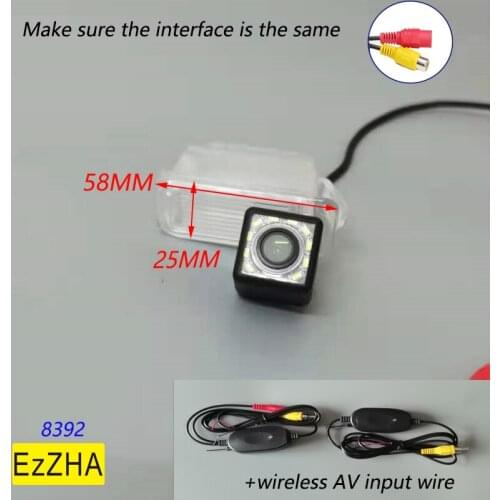 HD CCD Waterproof Car Rear View Camera For Ford Kuga Focus C-Max S-Max Escape Mondeo Fiesta EcoSport Explorer 4led Night Dynamic