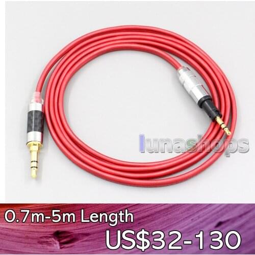 LN006694 4.4mm XLR 2.5mm 99% Pure PCOCC Earphone Cable For Sennheiser Momentum 1.0 2.0 On-Ear Headphones