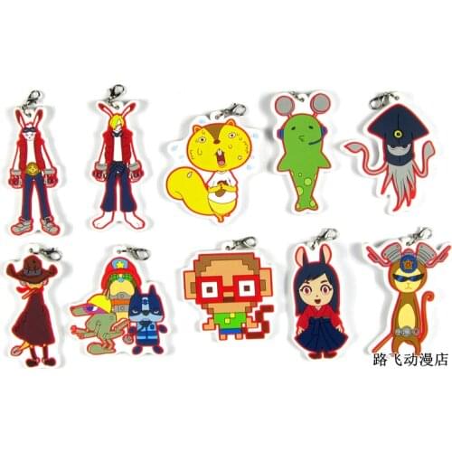 Summer Wars Original Japanese anime figure rubber mobile phone charms/key chain/strap E037