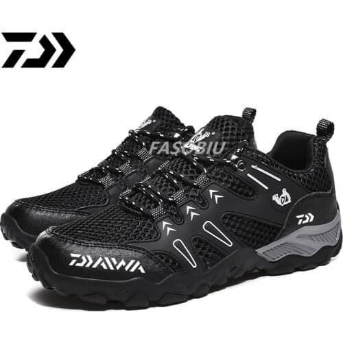 2021 New Daiwa Fishing Shoes Men Beach Outdoor Breathable Shoes Climbing Shoes Outdoor Sports Dawa Fishing Climbing Shoes