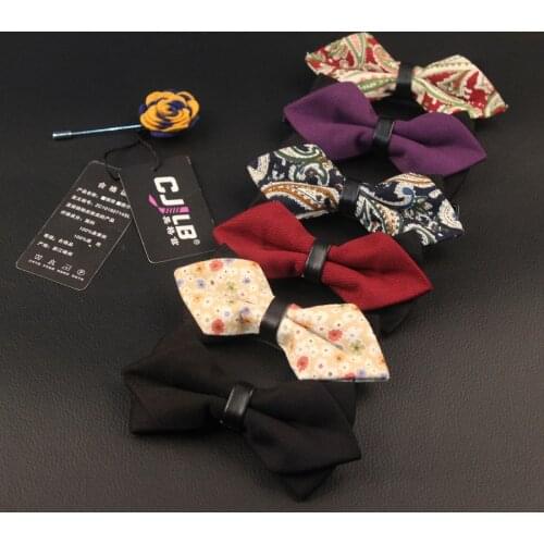 18color high-grade new butterfly mens accessories bow tie black red cravat formal commercial suit wedding bowtie 10pcs/lot
