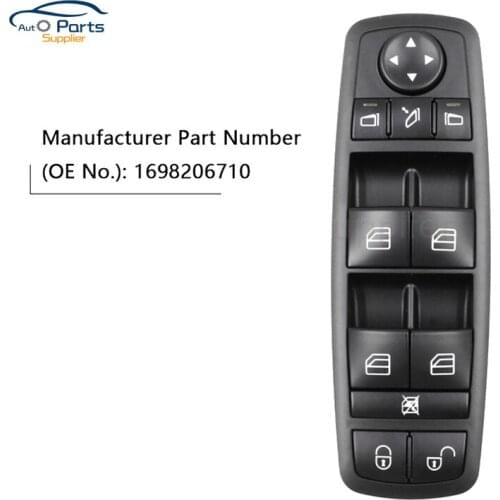 Power Window Switch For Mercedes-Benz B-Klasse W245 W169 A-Klasse A1698206710, 1698206710, A 169 820 67 10