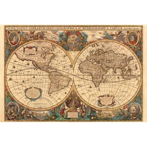 Dpsprue Full Square/Round Diamond Painting Cross Stitch Diamond 3D Embroidery Map DIY 5D Moasic Home Decoration Gift KD01