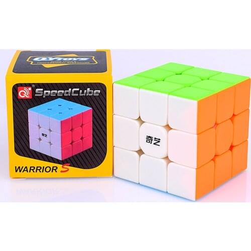 QiYi Warrior S 3x3x3 Magic Cube Professional,Anti-Stress Toys,Smooth,Childrens Puzzle,Quick Twist,Stable,For the Game