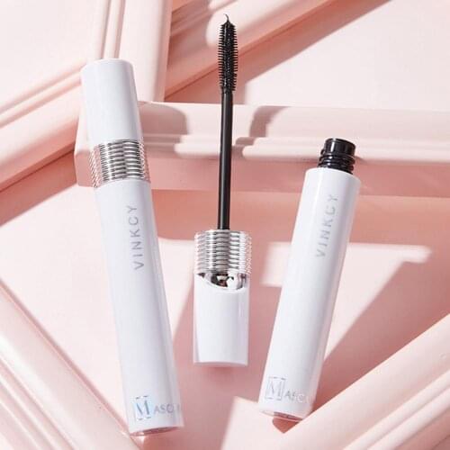 Eyelash Mascara Lengthening Quick Dry Mascara Beauty Makeup Skin-friendly Clearer Thicker Mascara Waterproof Makeup Tool