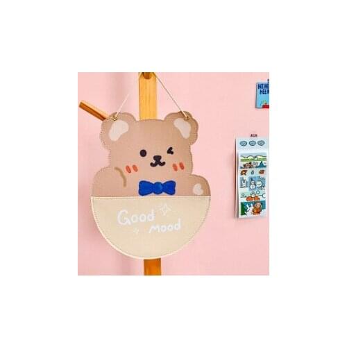 High Quality Wall Storage Basket Sorting Hanging Large Capacity No-Lid Animal Printed Holder Cartoon Box