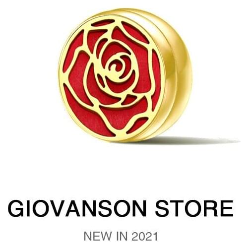 Stainless Steel Brooch Tie Clips Charms Locket Pendant Women Gift For Jewelry Making Essential Oil Perfume Diffuser Gold 12mm