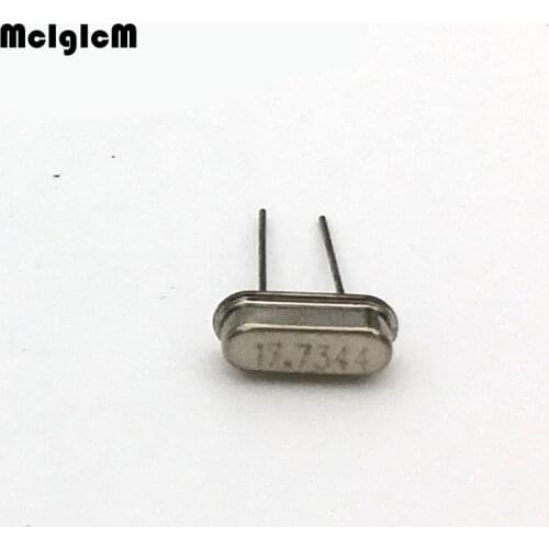 20pcs hc-49s 17.734475MHz 20ppm 20pF quartz resonator