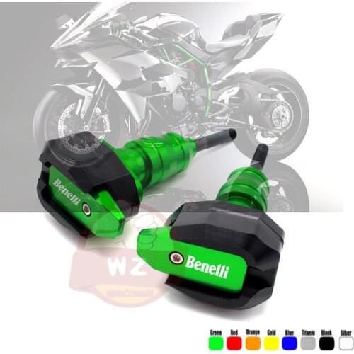 For Benelli Leoncino 500 Motorcycle Accessories CNC Aluminum Frame Slider Anti Crash Pads Protector