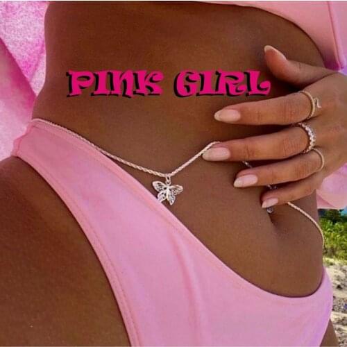 Y2k Metal Butterfly Body Chain for Women Fashion Vintage Geometric Twist Chain Body Accessories Waist Chain Jewelry 90s Style