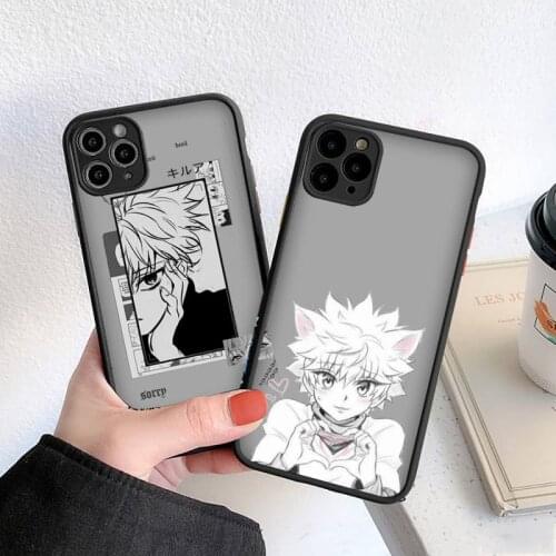 Hunter X Japanese Anime Phone Case matte transparent For iphone 7 8 11 12 plus mini x xs xr pro max cover