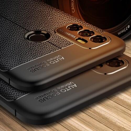 For Oppo A53 A32 Case Cover A52 A72 A92S A12 A31 Luxury Leather Soft TPU Silicone Shockproof Bumper Phone Case For Oppo A53 A32