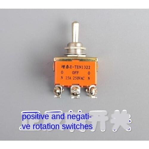 DC Motor Manually Reversing Switch Knob Toggle Switch Forward Reverse Stop Three