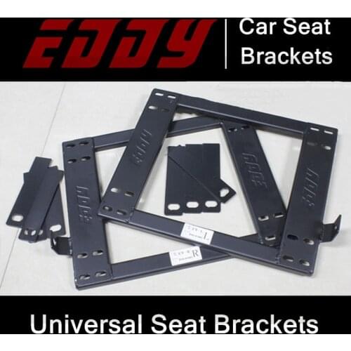 EDDY High Strength Car Seat Base Universal for BMW Audi Benz Mazda Toyota Honda Car Styling Iron Stainless Seat Mounting Bracket