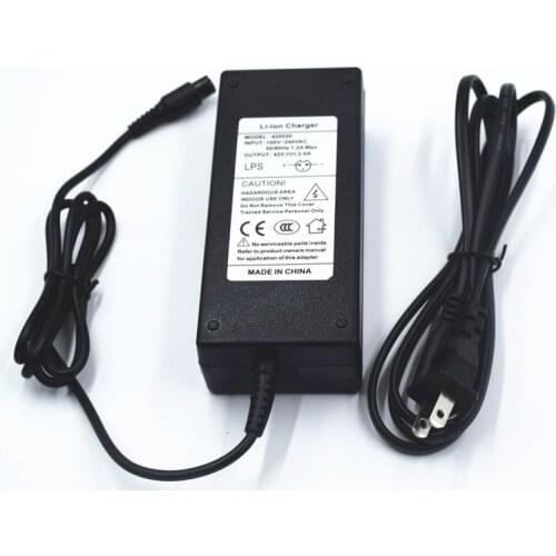 Electric Balance Bike 42V2A Lithium Battery Charger Power Adapter Unicycle Used In LED Digital Optoelectronic Products