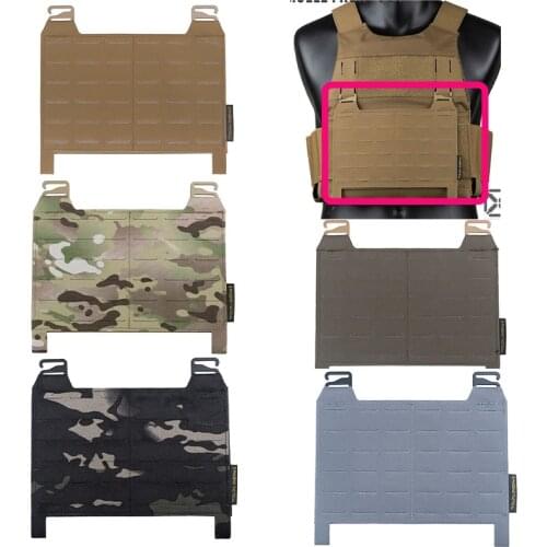 Fcsk Vest MOLLE Adapter Plate Tactical Vest Laser Cutting Front Hanging Plate