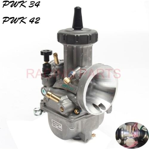PWK Carburetor 34 42mm Racing Carb Universal 2T 4T engine Dirt Bike Motocross Motorcycle Scooter ATV Quad