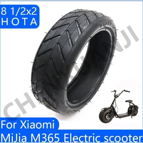 HOTA For Xiaomi Mijia M365 Electric Scooter Wheel Tire 8 1/2x2 Smart Electric Scooter Outer Tire Durable Anti-slip Accessories