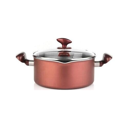 Small non-stick soup pot cooking pot 22cm specially for induction cooker
