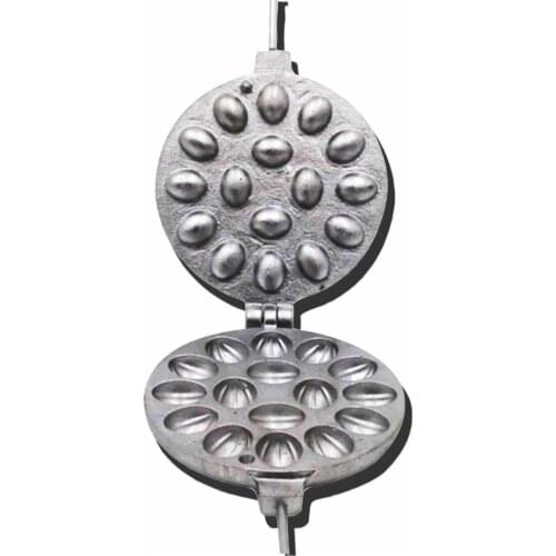 New 2021 Casting Cookie Mold Tartlet Mold Small Mold Wallnut Shape 16 pcs mold in one Mold walnut cookies baking equipment