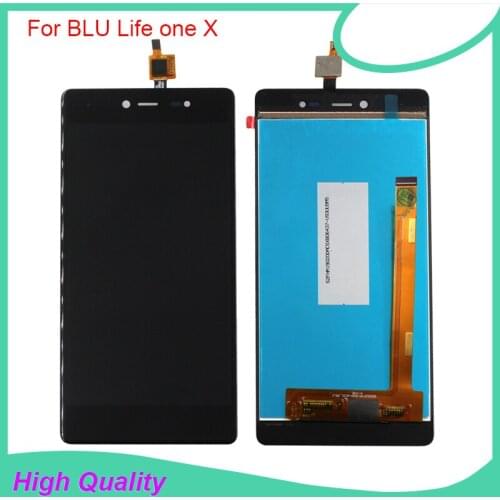 Original Quality For BLU life one x LCD Display Touch Screen digitizer Assembly for BLU Free Tools