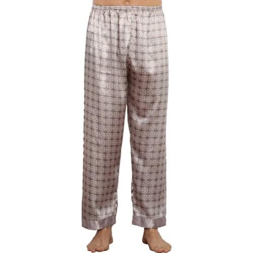 Autumn Mens Casual Sleep Bottoms High-Quality Pajama Home Lounge Sleepwear Loose Nightwear Pyjamas Male пижама для мужчин