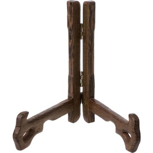 3-7 Inch Tall Wood Display Stand Holder Easels For Plates Photos Tea Tray 5 Size Retailsale Wholesales Dropshipping