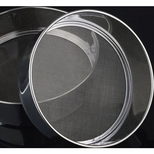 Fine Mesh Flour Sifter Professional Round Stainless Steel 2CM Flour Sieve Strainer Sifters Best for Baking Tea