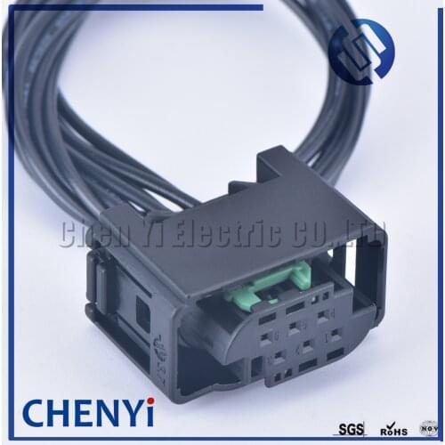 Tyco 6 pin female 0.6 mm car Accelerator Pedal Connector plug 1-967616-1 7M0973119 For BENZ BMW Throttle Valve Sensor with wire