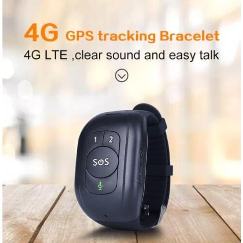 Security Intelligent Tracker Gps Lbs Wifi Tracking Device Older GPS Tracker Position Bracelet Watch Global Track Device