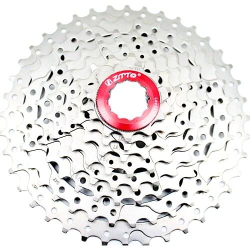 ZTTO 8 speed 11-40T MTB Freewheel 11T 13T 16T 20T 24T 28T 34T 40T Cassette Bicycle Flywheel 8/24 Speed Sprocket wheel with Chain
