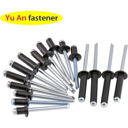 Stainless Steel Closed Round Head Pop Open Hollow Blind Rivets Bolt Dropper Self-plugging Waterproof Pull Rivet Decoration Nail