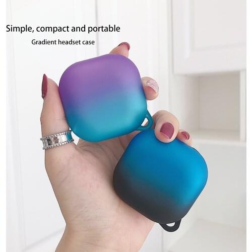 Hard Earphone Case For Samsung Galaxy Buds Live Pro Candy Color Headset Accessories Case Buds Live Pro Shockproof Sleeve Bag Box