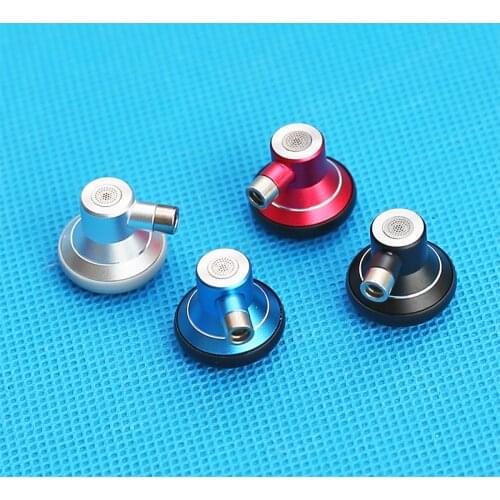 15.4mm Flat Headphone Free DIY MMCX Metal Headphone Housing Case Detachable Headsets Full Range