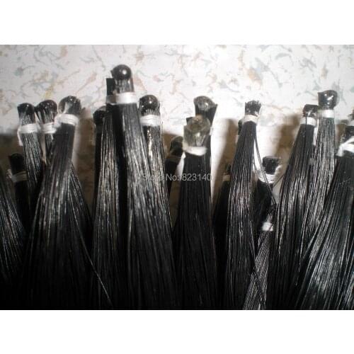 15 Hanks High Quality Stallion Black Bow hair 32 inches 6 grams each hank