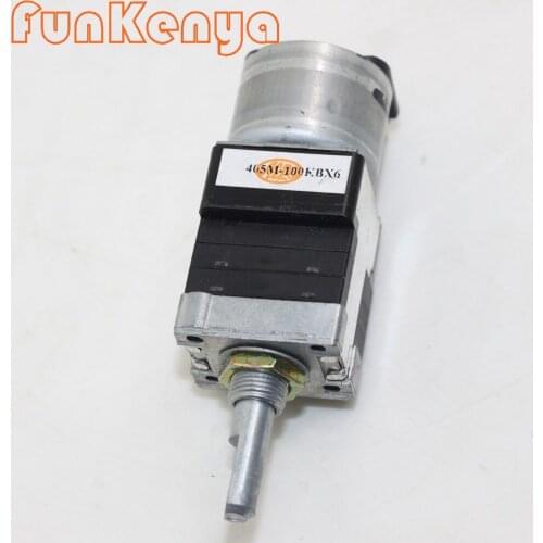 ALPS Six Link 100KB*6 Strip Pump Motor Volume Potentiometer Half Shaft 25mm 8 Feet