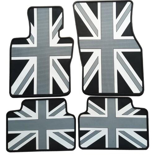 Custom Car Floor Mats for F56 F55 F54 R60 F57 R61 MINI Cooper OneJCW No Odor Front and Rear Carpets Waterproof Rubber