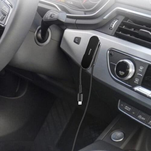 Yesido C55 Car Phone Holder Stand Mini Strip Shape holder /Xiaomi magnet metal GPS For iPhone phone car /Samsung mount wall U9W1