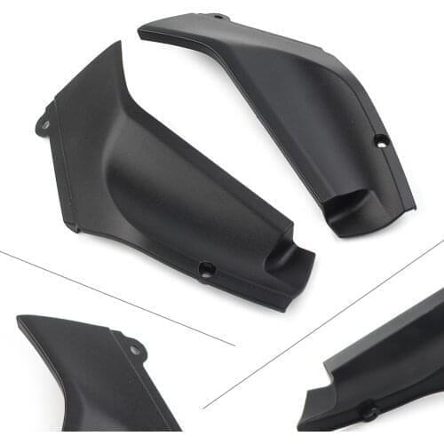 YZF-R1 Black ABS Motorcycle Gas Tank Side Cover Fairing Panel Right & Left 2Pcs For YAMAHA YZF R1 1998 1999 2000 2001