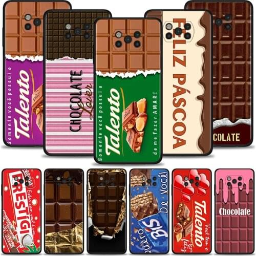 Case For Poco X3 NFC M3 Pro M3 F3 F1 Capa for Mi Note 10 Pro Caso For Xiaomi CC9 Pro A3 A2 M&Ms Chocolate Nutella Bottle