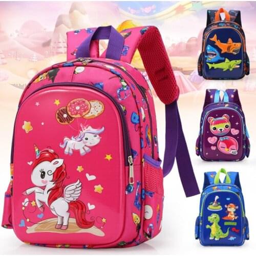 Kids Bag Children Schoolbag Kindergarten Princess Backpack Cute Cartoon Girls School Bags Boys Backpack Mochila Infantil