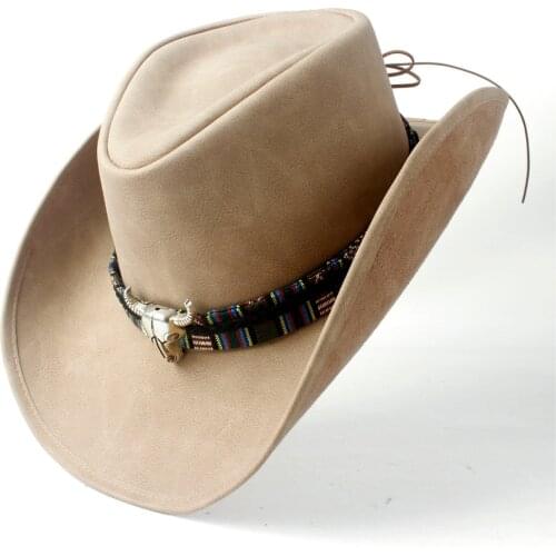 HXGAZXJQ Men's Leather Hats