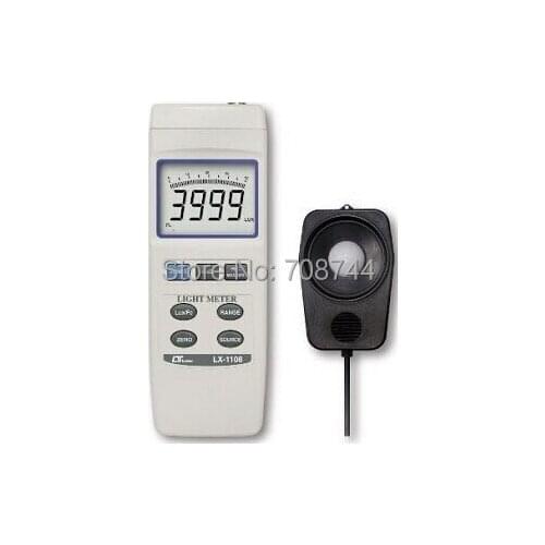 LUTRON LX-1108 4 Light Type Light Meter Lux Meter 4 in 1 Luminometer Tester