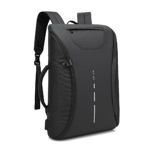 BAIBU 2018 New Men Backpack Multi-function USB Charge Laptop Backpack High-capacity Anti theft Waterproof Travel School Bag