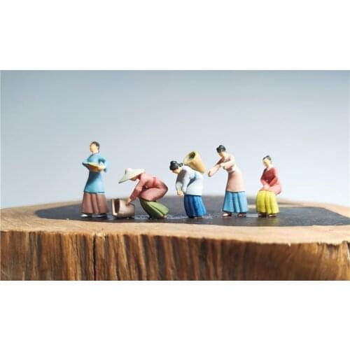 Pvc Simulation animal pet scene cat dog puppy kitten rabbit model 4pcs/set